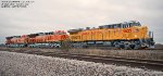 UP and BNSF Locomotives